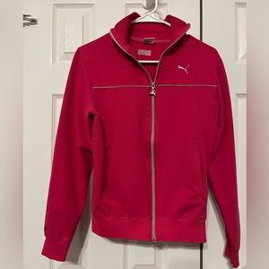 Girls Jacket- Puma full zip, long sleeve